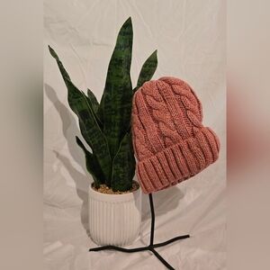 Time and Tru Plush Faux Lining Blush Pink